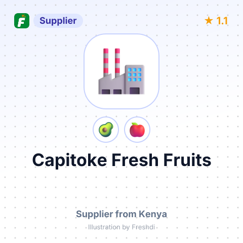 Capitoke Fresh Fruits  – summary card, no photo uploaded yet