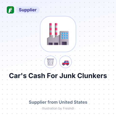 Car's Cash For Junk Clunkers – summary card, no photo uploaded yet