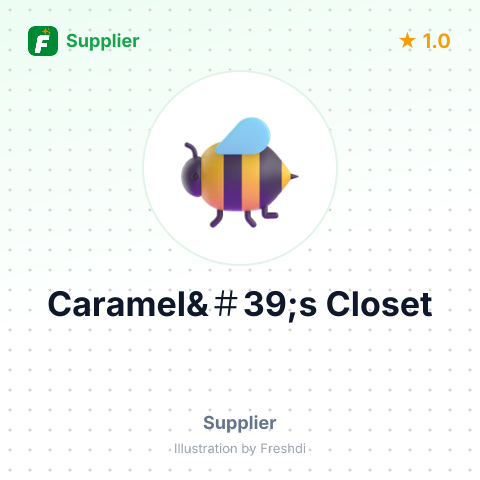 Caramel&＃39;s Closet – summary card, no photo uploaded yet
