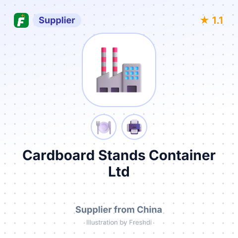 Cardboard Stands Container Ltd – summary card, no photo uploaded yet