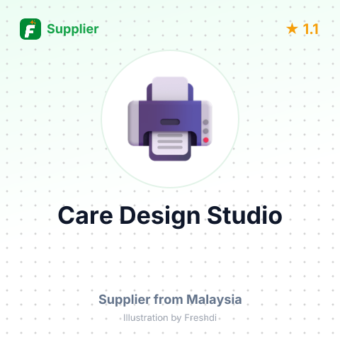 Care Design Studio – summary card, no photo uploaded yet