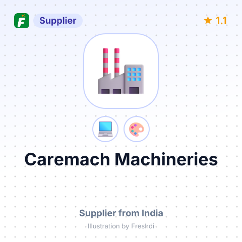 Caremach Machineries – summary card, no photo uploaded yet