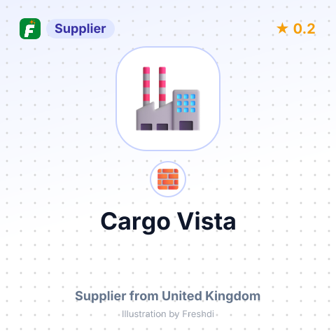 Cargo Vista – summary card, no photo uploaded yet