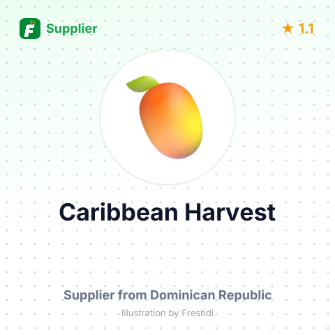Caribbean Harvest  – summary card, no photo uploaded yet