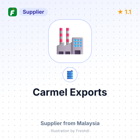 Carmel Exports  – summary card, no photo uploaded yet