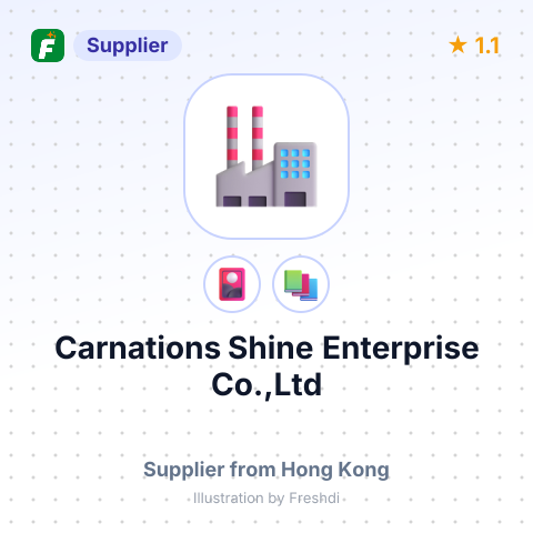 Carnations Shine Enterprise Co.,Ltd – summary card, no photo uploaded yet