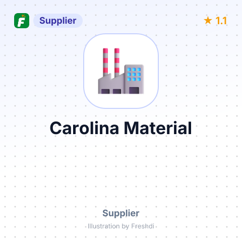 Carolina Material – summary card, no photo uploaded yet