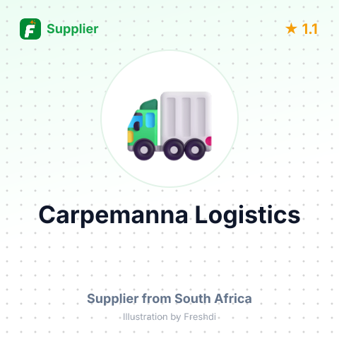 Carpemanna Logistics  – summary card, no photo uploaded yet