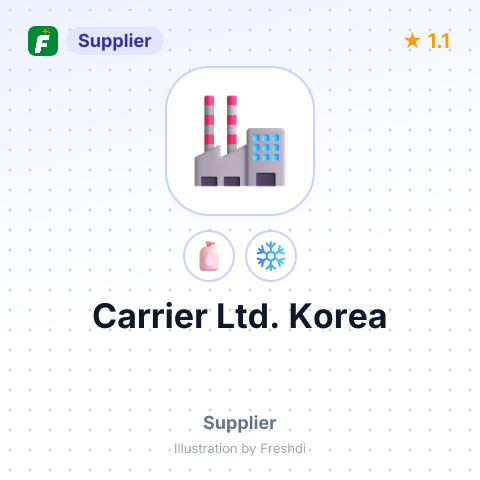 Carrier Ltd. Korea – summary card, no photo uploaded yet