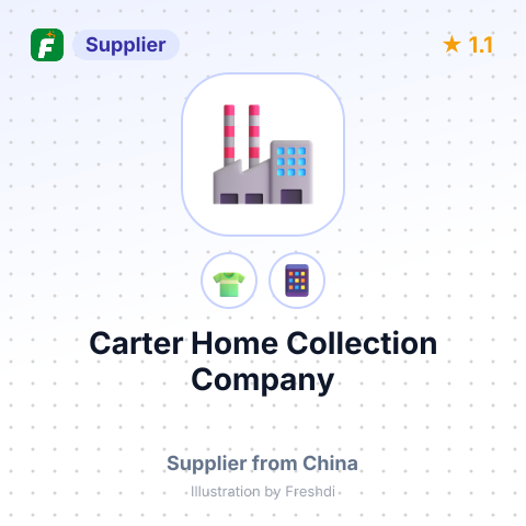 Carter Home Collection Company – summary card, no photo uploaded yet