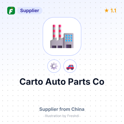 Carto Auto Parts Co – summary card, no photo uploaded yet