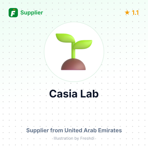 Casia Lab – summary card, no photo uploaded yet