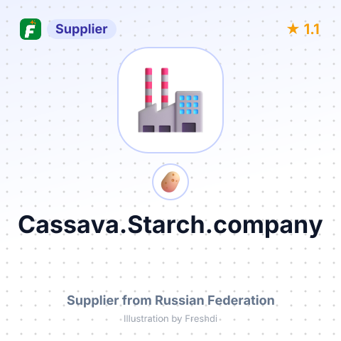 Cassava.Starch.company – summary card, no photo uploaded yet