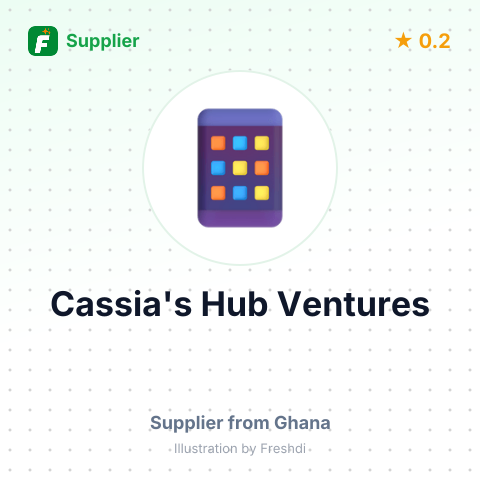 Cassia's Hub Ventures – summary card, no photo uploaded yet