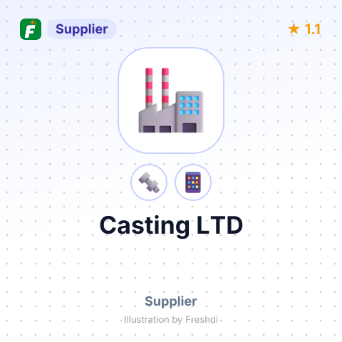 Casting LTD – summary card, no photo uploaded yet