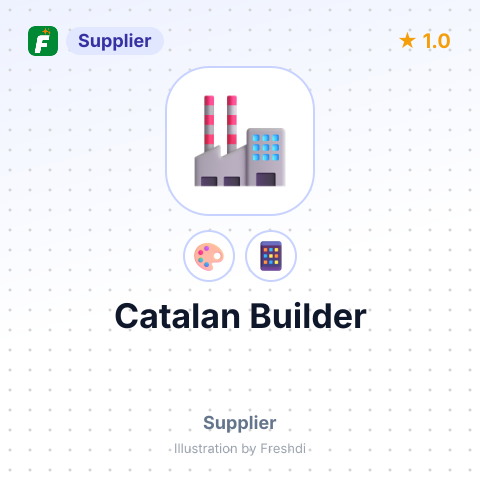 Catalan Builder – summary card, no photo uploaded yet
