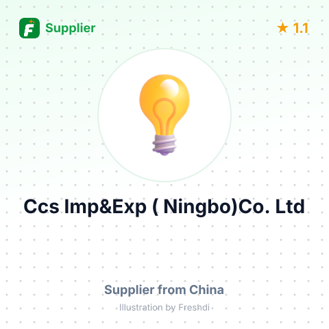 Ccs Imp&Exp ( Ningbo)Co. Ltd – summary card, no photo uploaded yet