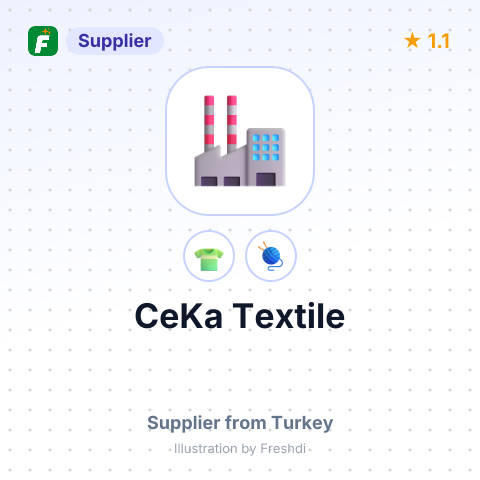 CeKa Textile – summary card, no photo uploaded yet