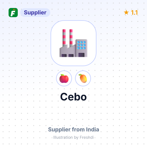 Cebo  – summary card, no photo uploaded yet