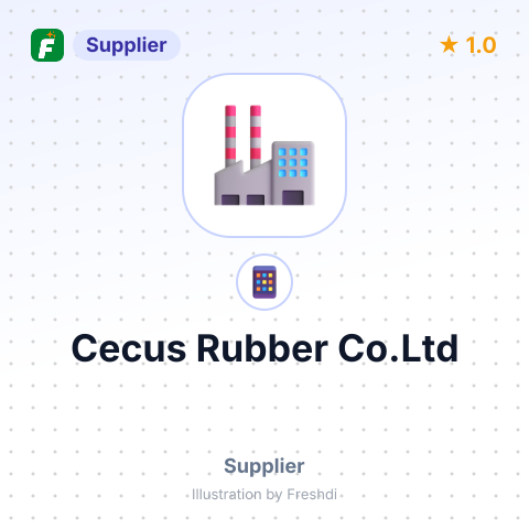 Cecus Rubber Co.Ltd – summary card, no photo uploaded yet