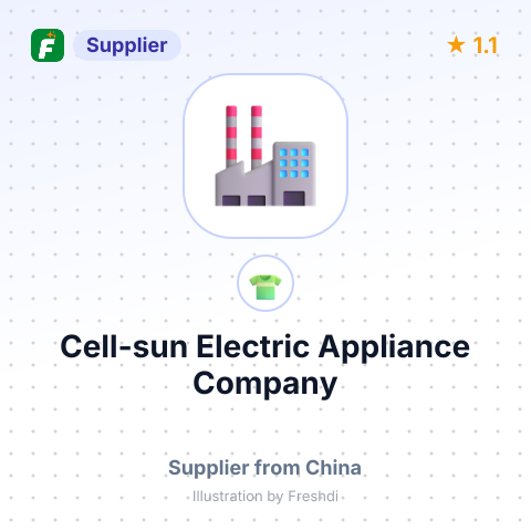 Cell-sun Electric Appliance Company – summary card, no photo uploaded yet