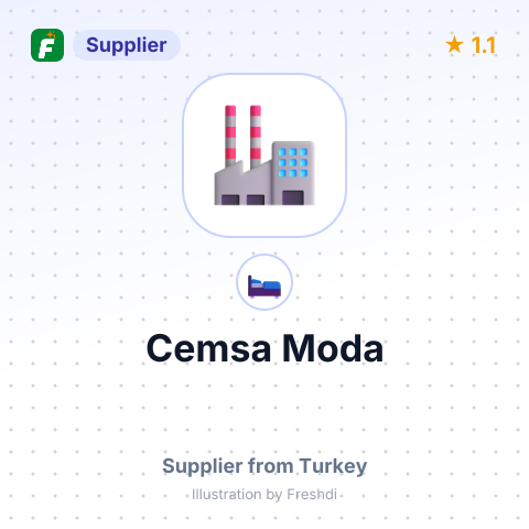 Cemsa Moda – summary card, no photo uploaded yet