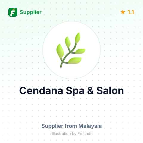 Cendana Spa & Salon – summary card, no photo uploaded yet