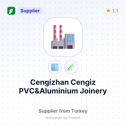 Cengizhan Cengiz PVC&Aluminium Joinery – summary card, no photo uploaded yet