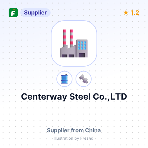 Centerway Steel Co.,LTD – summary card, no photo uploaded yet