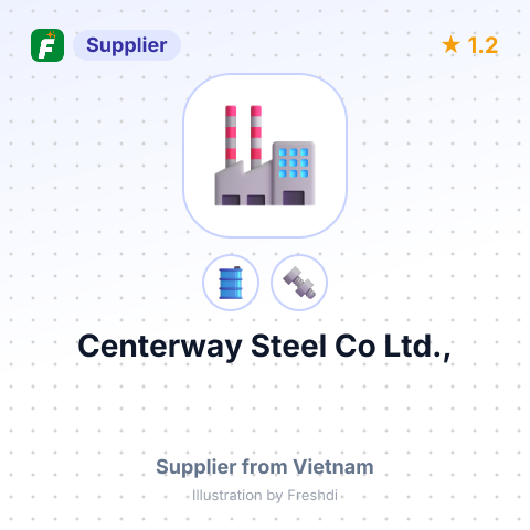 Centerway Steel Co Ltd., – summary card, no photo uploaded yet