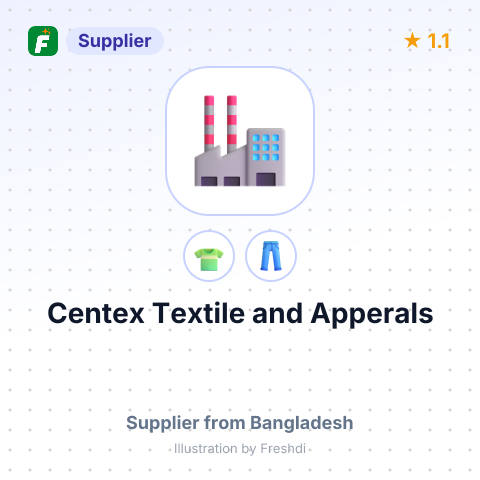 Centex Textile and Apperals – summary card, no photo uploaded yet