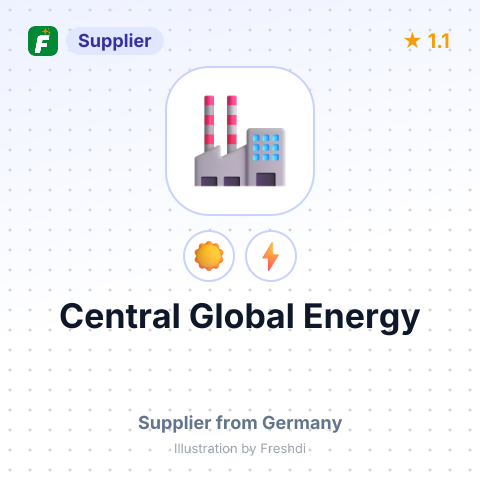 Central Global Energy – summary card, no photo uploaded yet