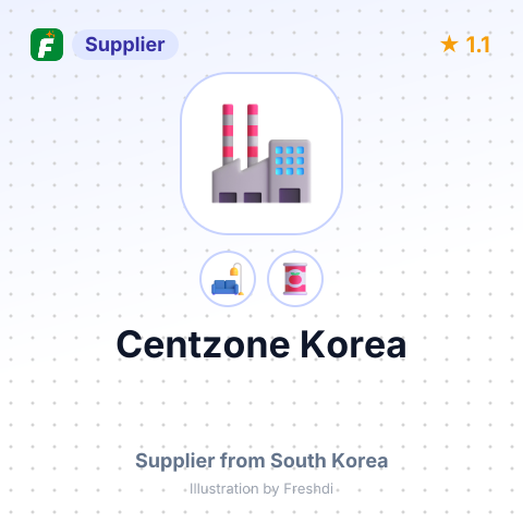 Centzone Korea  – summary card, no photo uploaded yet