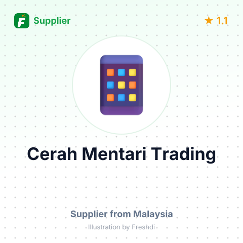 Cerah Mentari Trading  – summary card, no photo uploaded yet