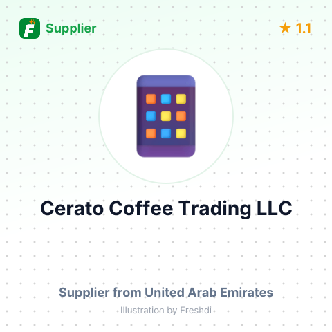 Cerato Coffee Trading LLC  – summary card, no photo uploaded yet