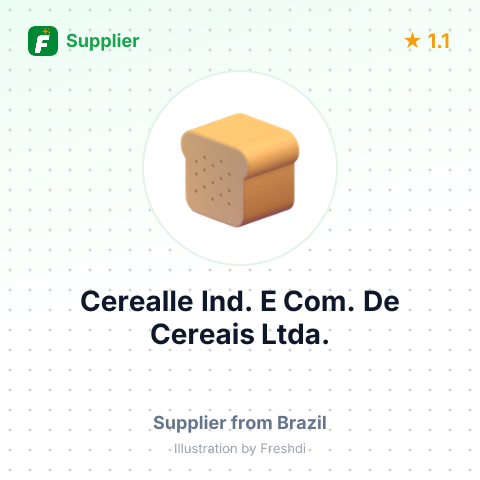 Cerealle Ind. E Com. De Cereais Ltda.  – summary card, no photo uploaded yet