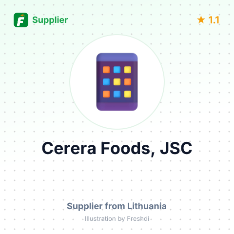 Cerera Foods, JSC – summary card, no photo uploaded yet