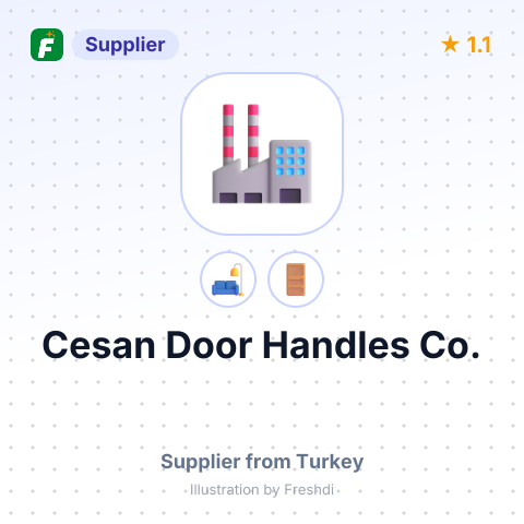 Cesan Door Handles Co. – summary card, no photo uploaded yet