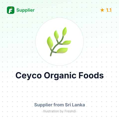 Ceyco Organic Foods  – summary card, no photo uploaded yet