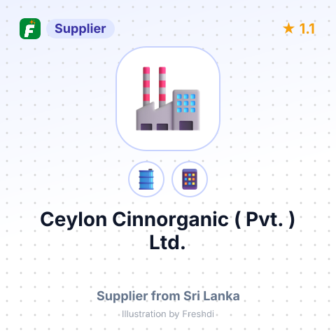 Ceylon Cinnorganic ( Pvt. ) Ltd.  – summary card, no photo uploaded yet