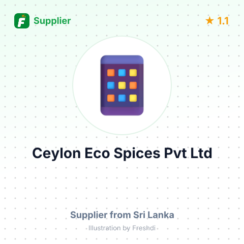 Ceylon Eco Spices Pvt Ltd  – summary card, no photo uploaded yet
