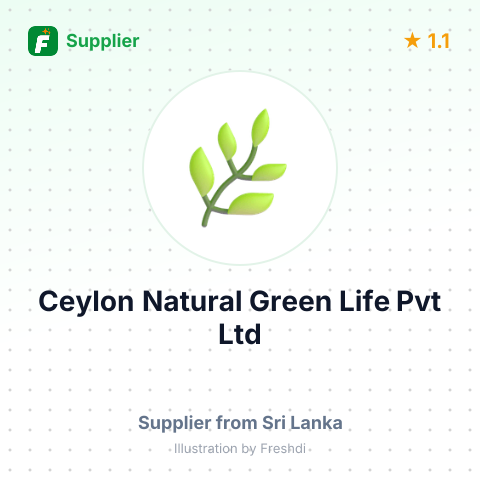 Ceylon Natural Green Life Pvt Ltd  – summary card, no photo uploaded yet