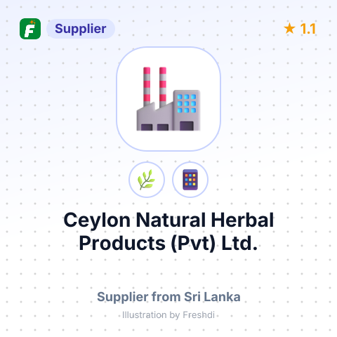 Ceylon Natural Herbal Products (Pvt) Ltd.  – summary card, no photo uploaded yet