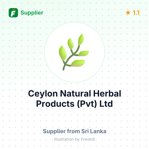 Ceylon Natural Herbal Products (Pvt) Ltd – summary card, no photo uploaded yet