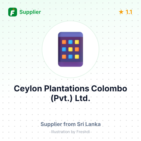 Ceylon Plantations Colombo (Pvt.) Ltd.  – summary card, no photo uploaded yet