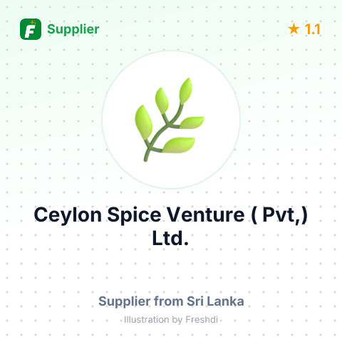 Ceylon Spice Venture ( Pvt,) Ltd.  – summary card, no photo uploaded yet