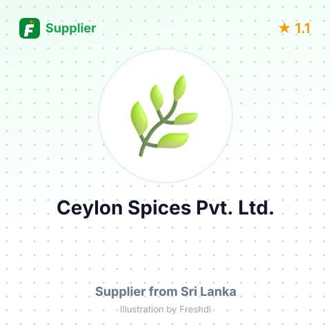 Ceylon Spices Pvt. Ltd.  – summary card, no photo uploaded yet
