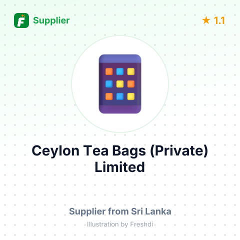 Ceylon Tea Bags (Private) Limited  – summary card, no photo uploaded yet