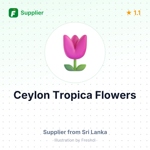 Ceylon Tropica Flowers  – summary card, no photo uploaded yet
