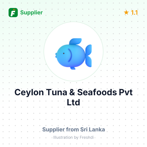 Ceylon Tuna & Seafoods Pvt Ltd  – summary card, no photo uploaded yet